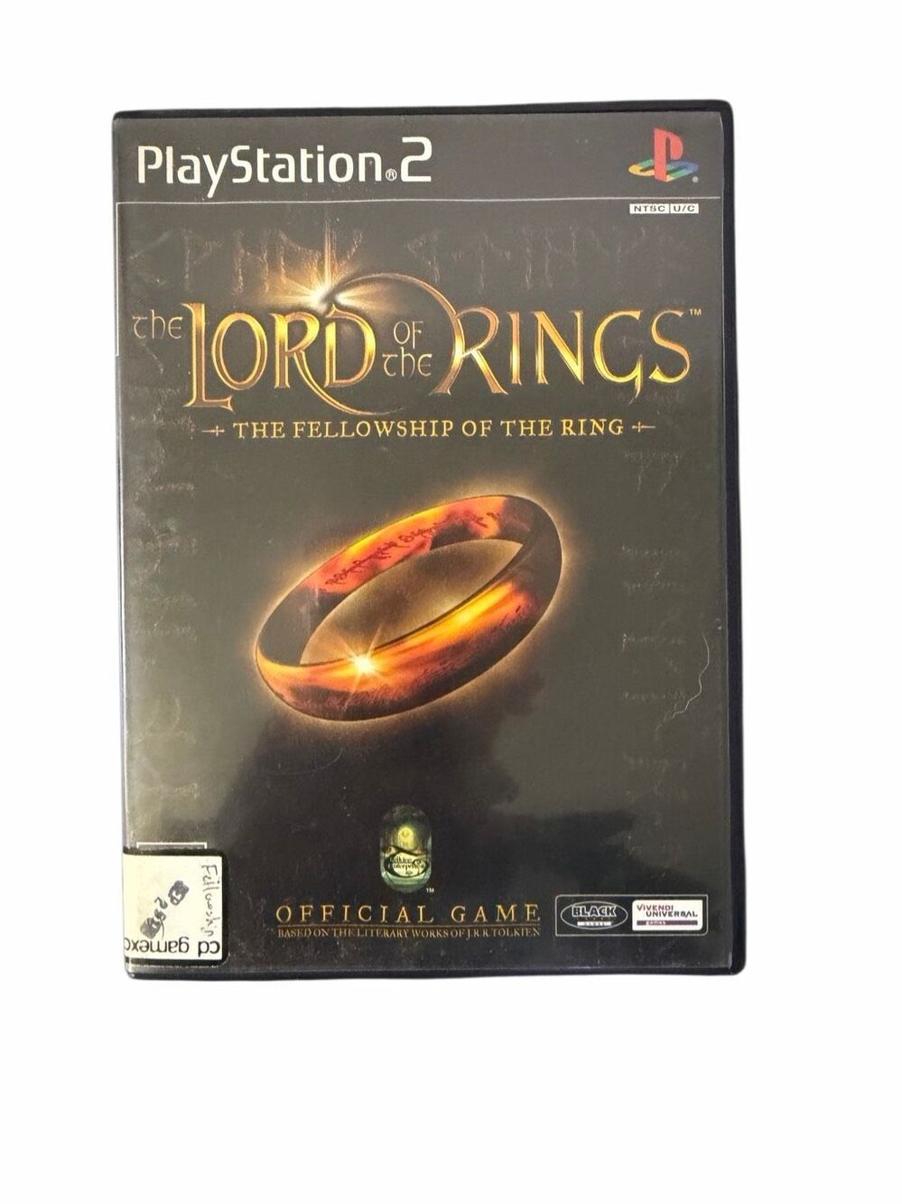 Lord of the Rings: Fellowship of the Ring (PlayStation 2, 2002)CIB TESTED WORKS